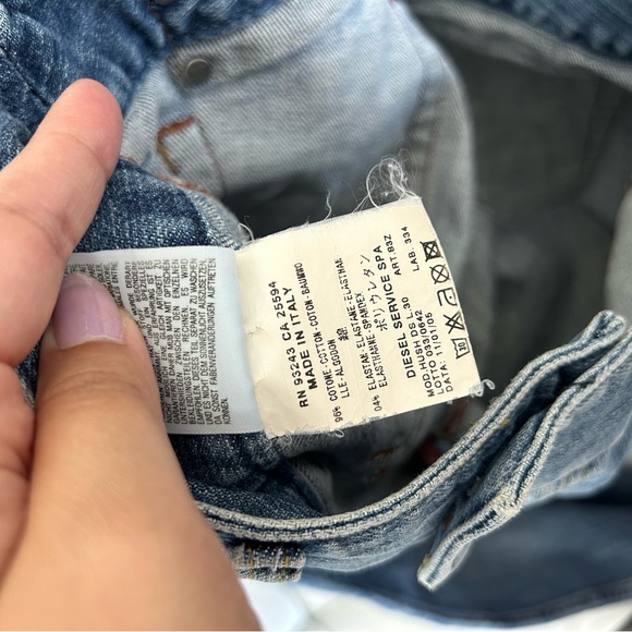 Diesel Hush Denim Jeans - Picture 9 of 9